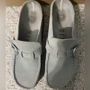 Birkenstock Buckley Suede Clogs